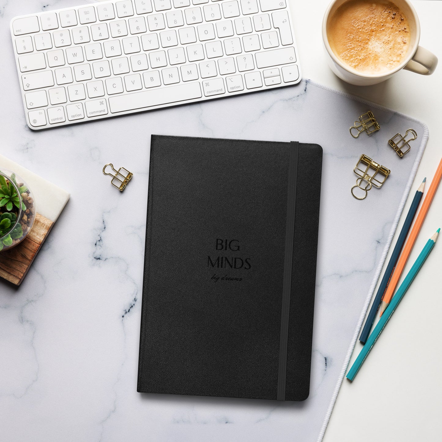 BIG Hardcover bound notebook