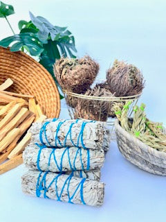 blue sage smudge stick